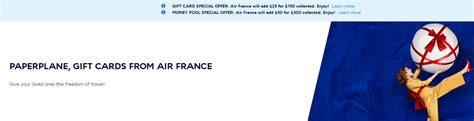 Air France Gift Certificate