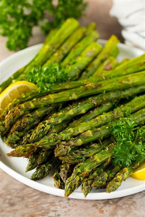 Air Fryer Asparagus - Dinner at the Zoo