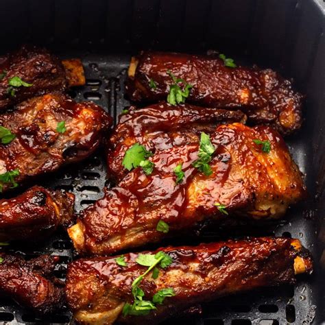 Air Fryer BBQ Baby Back Ribs