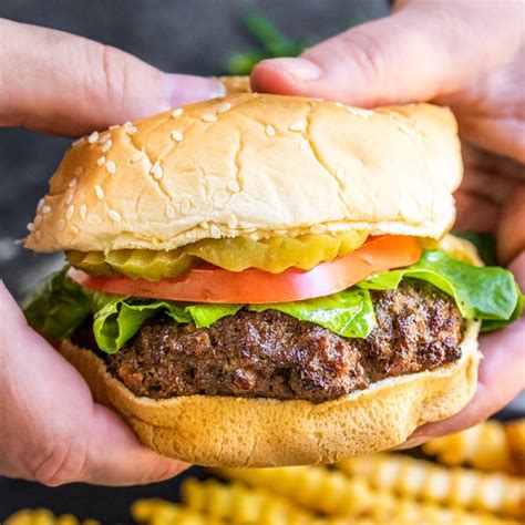 Air Fryer Burger - Home. Made. Interest.