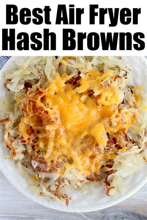 Air Fryer Hash Browns from Potatoes - Ninja Foodi Hash Browns