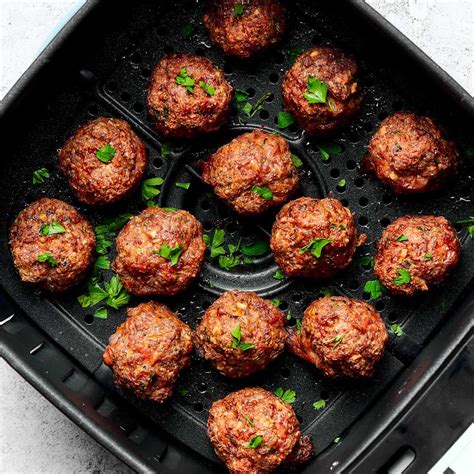 Air Fryer Meatballs