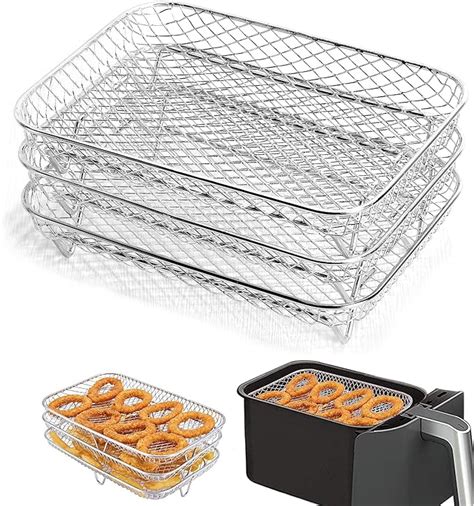 Air Fryer Rack Compatible for Ninja Dual Air Fryer AF300UK ... - eBay