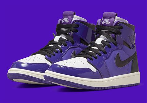 Air Jordan 1 Zoom CMFT Purple Patent CT0979-505