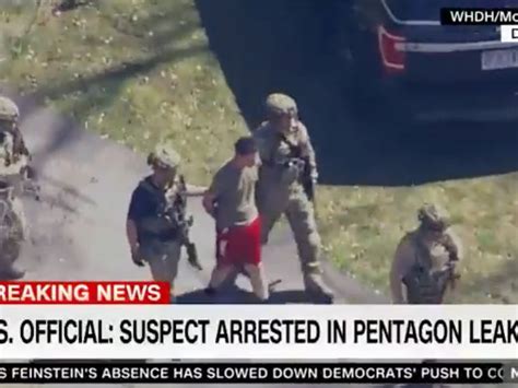Air National Guardsman suspected of Pentagon leak faces espionage charges