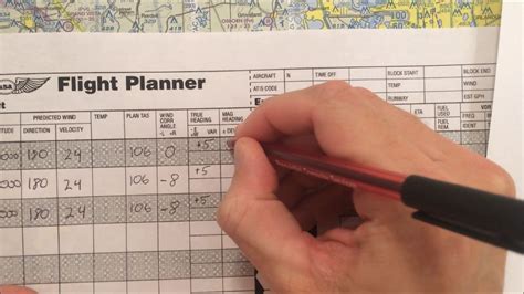 Air Navigation Calculation with Cessna-172 and VFR Flight.. 