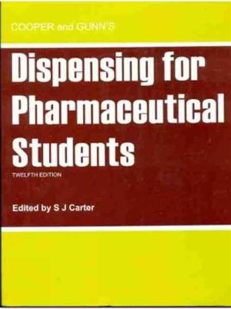 Air Pollution Control A Design Approachcooper And Gunns Dispensing For Pharmaceutical Students