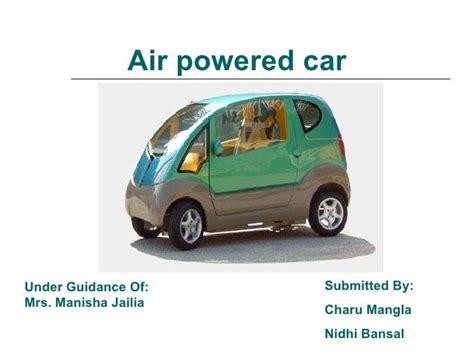 Air Powered Cars original ppt