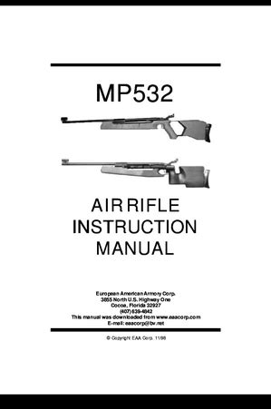 Air Rifle Instruction Manual