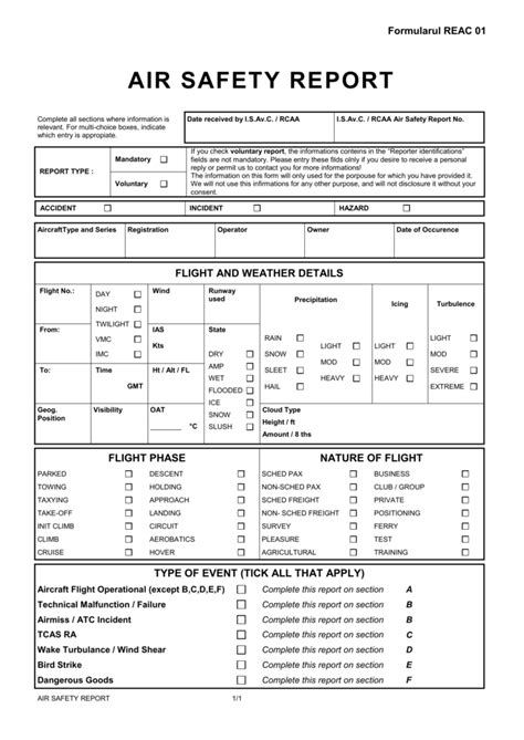 Air Safety Report doc