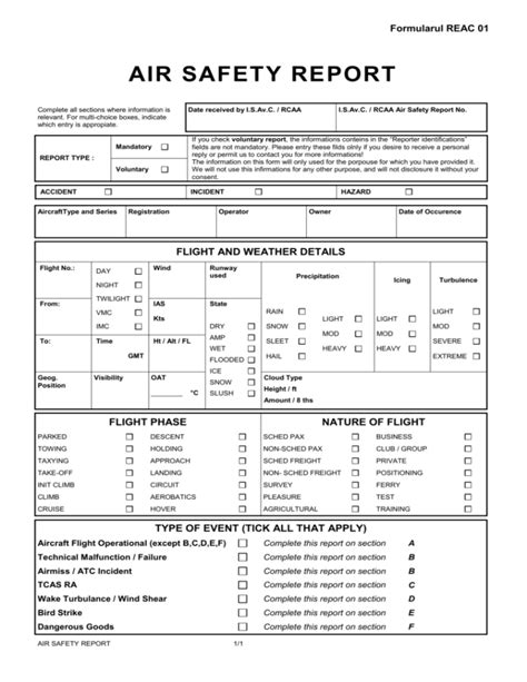 Air Safety Report doc