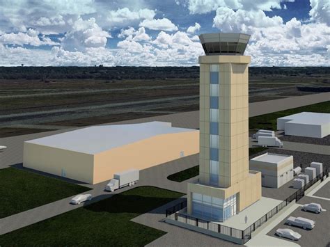 Air Traffic Control Tower Project Starts at Ellington