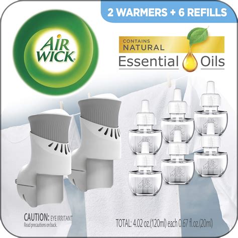 Air Wick Plug in Scented Oil Starter Kit, 2 Warmers - amazon.com