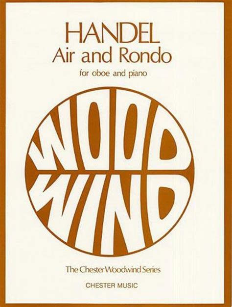 Air and rondo for oboe and piano the chester woodwind series. - Mi primer larousse de las ciencias de la vida y de la tierra..