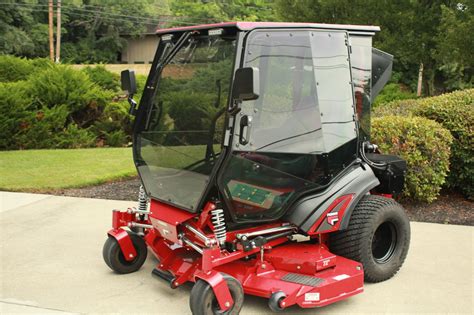 Air conditioned zero turn mower. Zero turn mowers are a great way to get your lawn looking its best. They are easy to maneuver and can make quick work of cutting your grass. But with so many different models and b... 