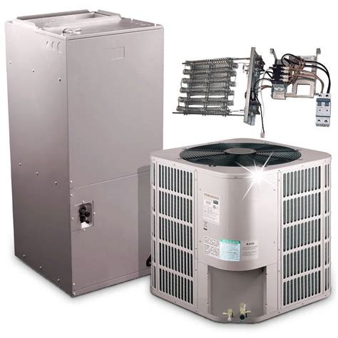 Air conditioner with heat pump. Get free shipping on qualified Standard, Heat Pump Air Conditioners products or Buy Online Pick Up in Store today in the Heating, Venting & Cooling Department. ... DIY Universal 36000 BTU 18 SEER R410A Split System Heat Pump with 35ft NoVac Install Kit and 10kW HeatKit -208/230-Volt. Add to Cart. Compare $ 7555. 22 /bundle. Limit 5 per … 