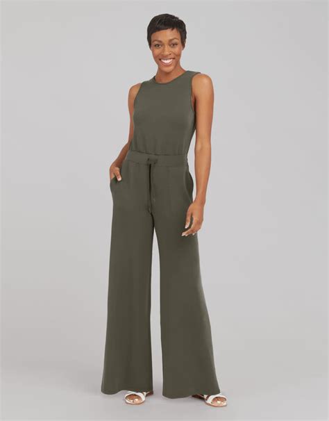 Air essentials jumpsuit howell. Discover the ultimate in comfort and style with our Air Essentials Jumpsuit. Designed with the modern fashionista in mind, this jumpsuit combines effortless chic with maximum comfort. Crafted from lightweight and breathable materials, it's perfect for all-day wear. 