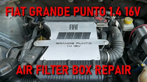 Air filter box removal FIAT Grande Punto The FIAT Forum