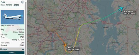 Air force one flight path today. Things To Know About Air force one flight path today. 