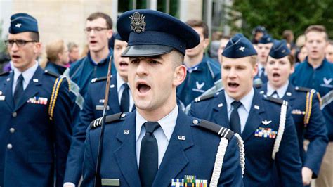 Air Force ROTC Requirements. To be eligible to join AFROTC, each cadet must meet the following requirements: Be enrolled in an accredited college that hosts or has a crosstown agreement with an Air Force ROTC detachment. Be a U.S. citizen after freshman year.. 