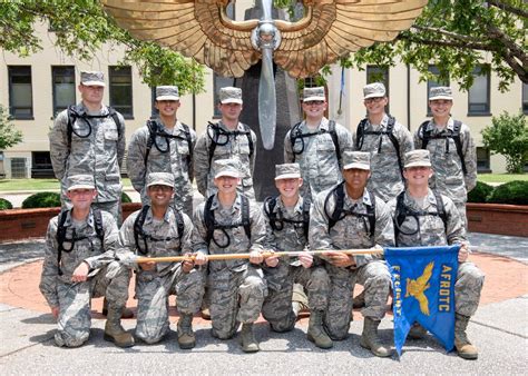 Held in the summer, training covers physical conditioning, handling weapons and survival skills. ... For example, about 70% of scholarships awarded through the Air Force ROTC program at Texas A&M .... 