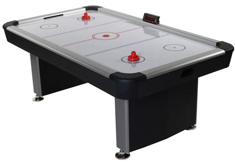 Air hockey is a fast and furious game with one clear objective: Score more points than your opponent. Players use a mallet to push a plastic puck across a frictionless surface in an attempt to get that puck into their opponent’s goal, earning a point every time they do so. Number of Players Required: 2 – 4..