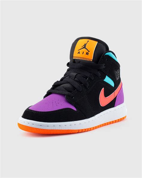 Grab a pair of grade school Air Jordan 1 Mid, Low or Retro High sneakers at Hibbett | City Gear, or shop our selection online. What is Grade School Shoe Size? …. 