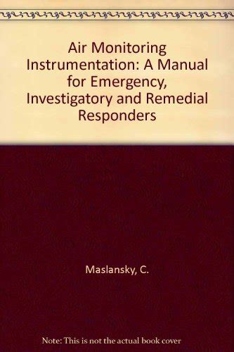 Air monitoring instrumentation a manual for emergency investigatory and remedial responders. - Publication manual of the apa 7th edition.