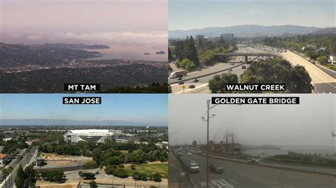 Air quality advisory issued after wildfire smoke drifts into Bay Area