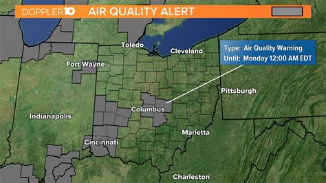 According to AirNow.gov, the air quality index level in the Canton/Massillon area was 247 as of 4 a.m., which is considered very unhealthy. Columbus was at 207, Cincinnati at 167, Youngstown at .... 