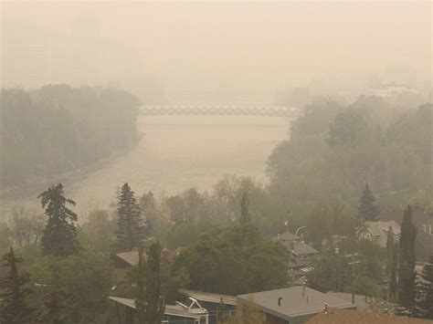 Air quality statements remain in place across Western Canada as wildfires rage