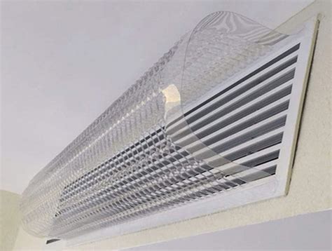 Sideways Magnetic Floor Air Vent Deflector for Under Furniture Heat an
