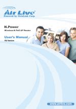 AirLive N Power Manual pdf