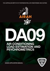 Airah application manual da09 air conditioning. - Sociale zorg, volksgezondheid en welzijn in kader.