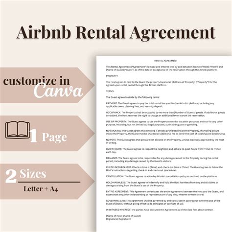 Airbnb Agreement Full Text