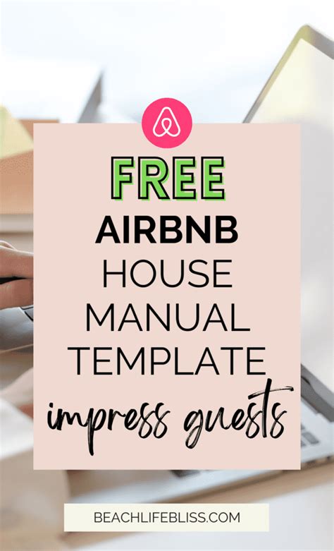 Airbnb Printable House Manual Template Free Download