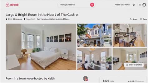 Airbnb bookings decline in San Francisco