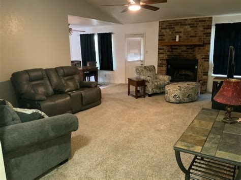 Airbnb killeen tx - The Gem of Killeen - 2/2, King, W/D, Big Yard. Superhost Listing! Comfortable 2 bedroom 2 bath house by Ft Hood featuring: - Wifi - Garage for car - Washer/dryer - Fenced yard, patio, sm grill - 2 sm/med trained dogs allowed - Family neighborhood - 5 minutes to Ft Hood - 20 min. to Belton - Kitchen - oven/stove, microwave, fridge, dishwasher ...