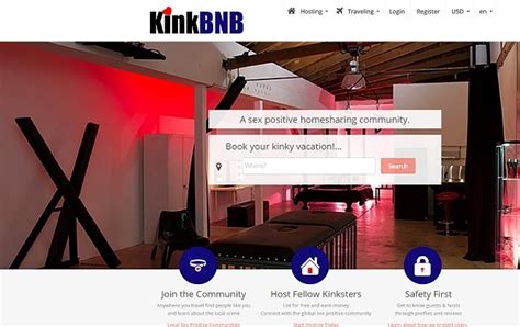 Airbnbsex com. 5. KinkBNB, a property rental service specializing in venues you can book for S&M and kink sessions, often complete with toys and equipment, is re-launching its service, following a re-work of its app to add new features, and a crypto integration. As its name suggests, the service is billed as a kinkier cousin of AirBnB and will allow you to ... 