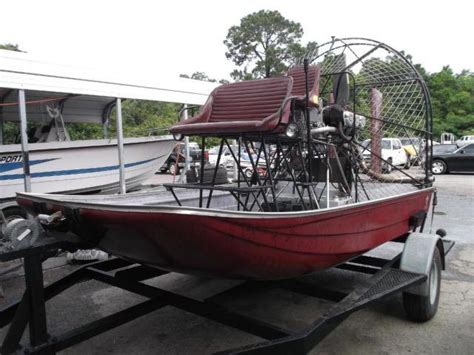 1991 Custom Airboat $8,000. This is a 1991, aluminum hull airboat. Garage kept. It is 16 feet long and six foot wide. The motor is carbureted, runs great and is also a 1991, Subaru Brat engine. The motor is a four cylinder and around 70 HP. Comes with trailer and has an electric winch for hoisting the boat on..