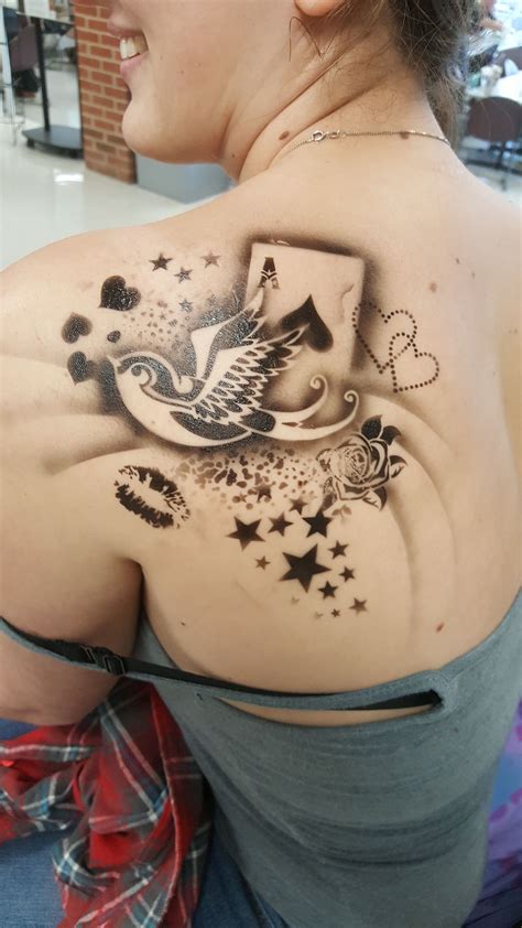 Airbrush tattoo. NEW! NEW! NEW!Airbrush Tattoos ONLINE WorkshopLearn professional techniques for applying realistic airbrush tattoos that are waterproof and last up to three ... 