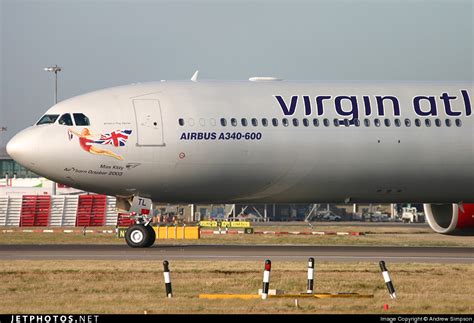 Airbus A340 642 Registration G VATL