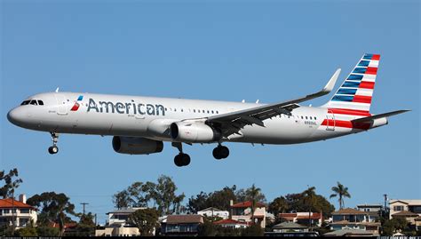 American Airlines operates several versions of the Airbus A321neo. The original order was supplemented with aircraft sourced from Alaska Airlines which actually started life with Virgin America. These feature an interim cabin layout until refitted to AA standards.. 
