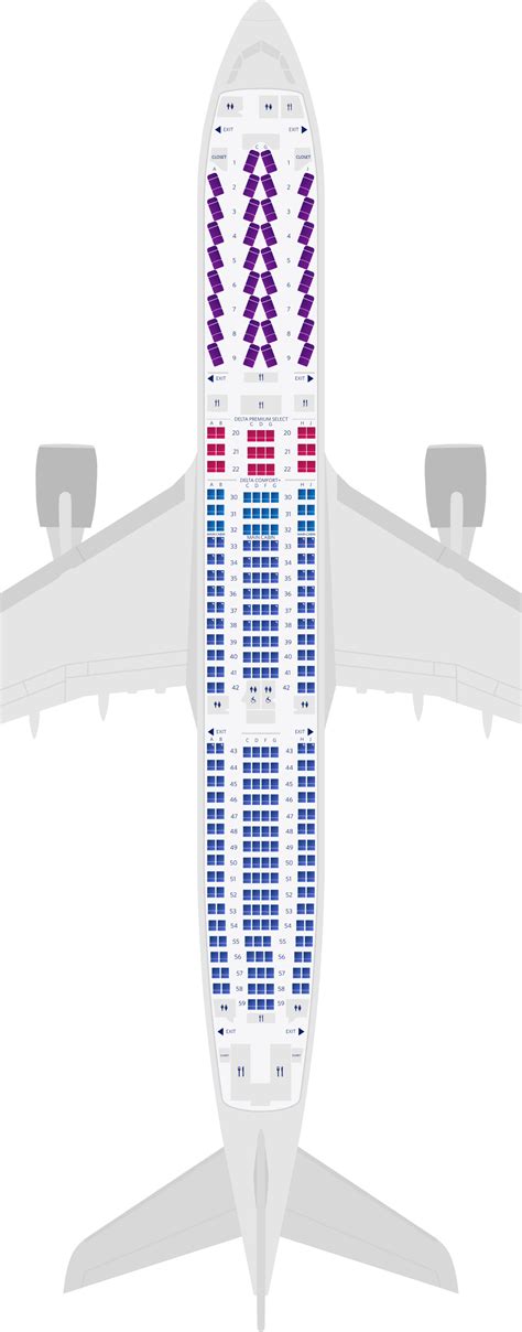 Check out our Delta Airlines seat maps - the most detailed, up to date, and popular Delta Airlines seating charts and cabin layouts available. ... Airbus A330-300. 