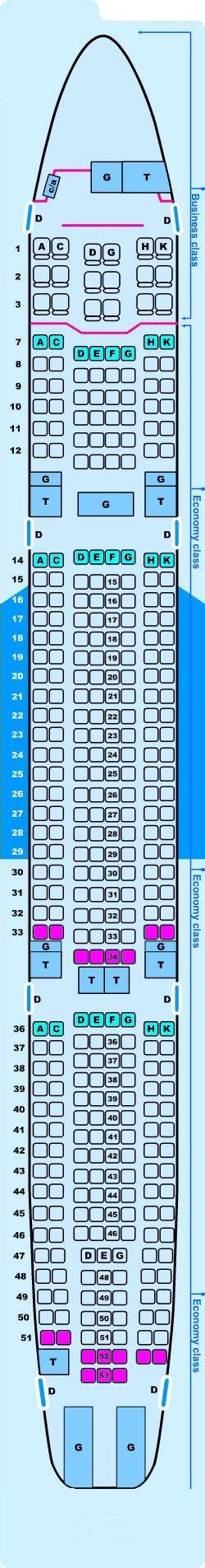 For your next Hong Kong Airlines flight, use this seating chart 