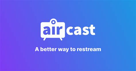  The best Aircast alternative is Restream, which is free. Other great sites and apps similar to Aircast are Prism Live Studio, Datarhei/Restreamer, Gyre and Castr - Live Streaming. Aircast alternatives are mainly Live Streaming Tools and Services but may also be Video Streaming Apps. Filter by these if you want a narrower list of alternatives or ... 