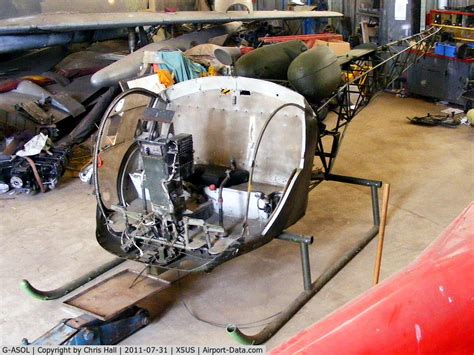 Aircraft Data G-ASOL, 1947 Bell 47D-1 C/N 4 - Airport Data