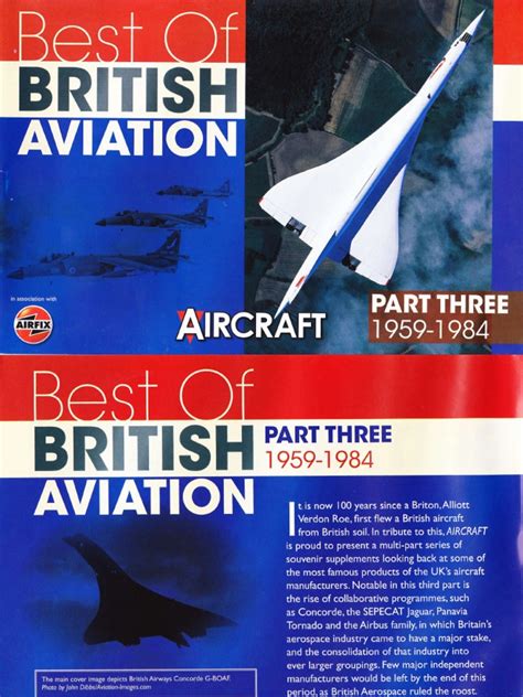 Aircraft Illustrated Best of British Aviation Part Three 1959 1984