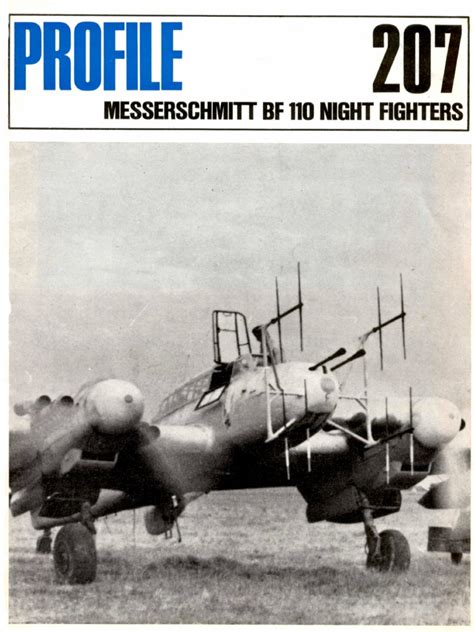 Aircraft Profile 207 Messerschmitt Bf 110 Night Fighters pdf