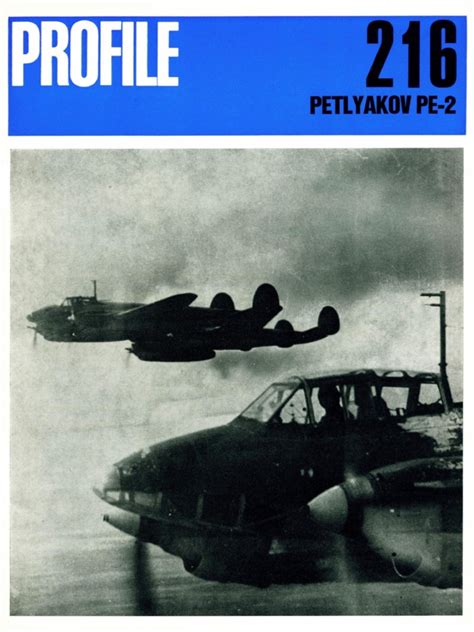 Aircraft Profile 216 Petlyakov Pe 2 pdf